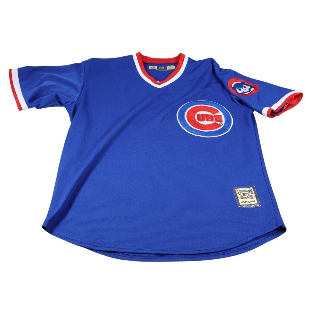 Chicago‎ Cubs Jersey Mens M Blue Kris Bryant Majestic MLB Cooperstown Collection